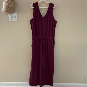 Breathe ON V-Neck Wide-Leg Jumpsuit for Women